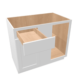 Luxor-White Assembled Base Cabinet Corner Blind