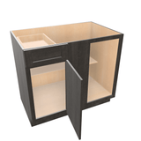 Smoky-Grey Assembled Base Cabinet Corner Blind
