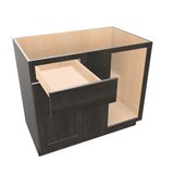 Smoky-Grey Assembled Base Cabinet Corner Blind