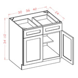 Base Cabinet 2 Door 2 Drawer