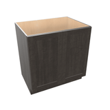 Smoky-Grey Assembled Base Cabinet 2 Door Full-Height