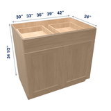 Harvest Assembled Base Cabinet 2 Door 2 Drawer
