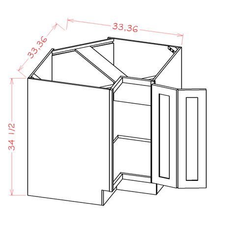  Base Cabinet Corner Easy Reach