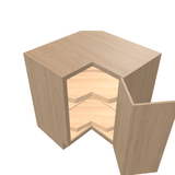 Harvest Assembled Base Cabinet Corner Easy Reach or Lazy Susan Carousel