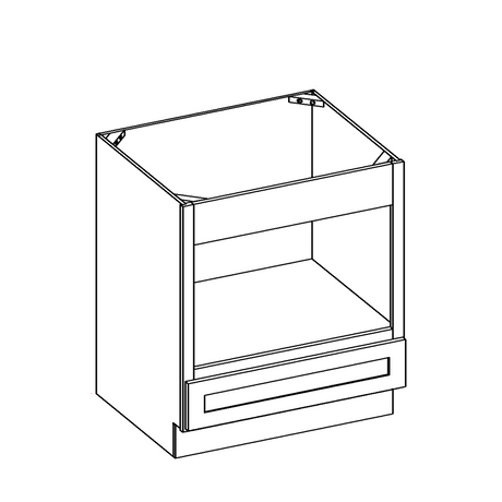 Base Cabinet Microwave 30" Wide
