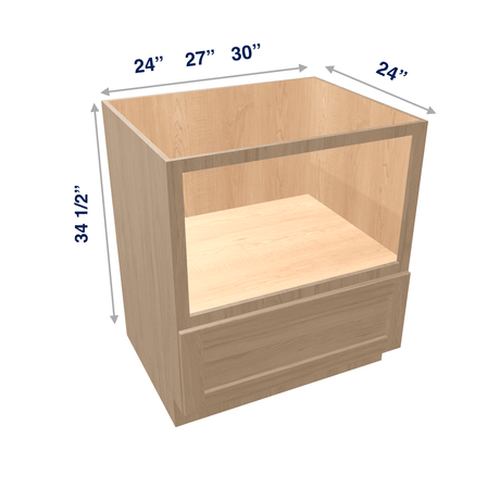 Harvest Base Cabinet Microwave 24" - 30" Wide