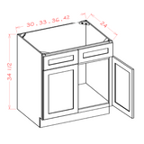  Base Cabinet Sink