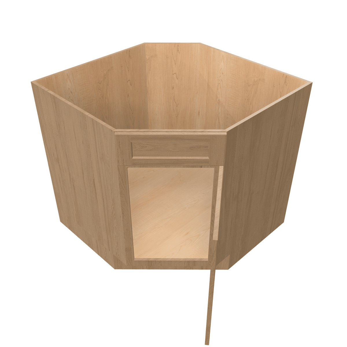 Harvest Assembled Base Cabinet Sink Corner Diagonal 36" Wide FRAME