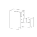 Base Cabinet Trash Can 1 Drawer Pullout Kit