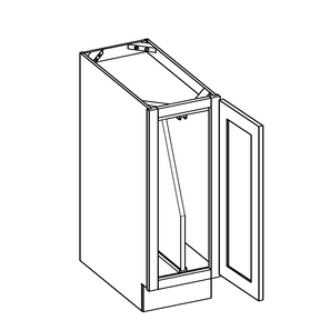 Haven Ridge Base Cabinet Tray Divider Full Height