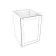 Smoky-Grey Assembled Base Cabinet 1 Door Full-Height