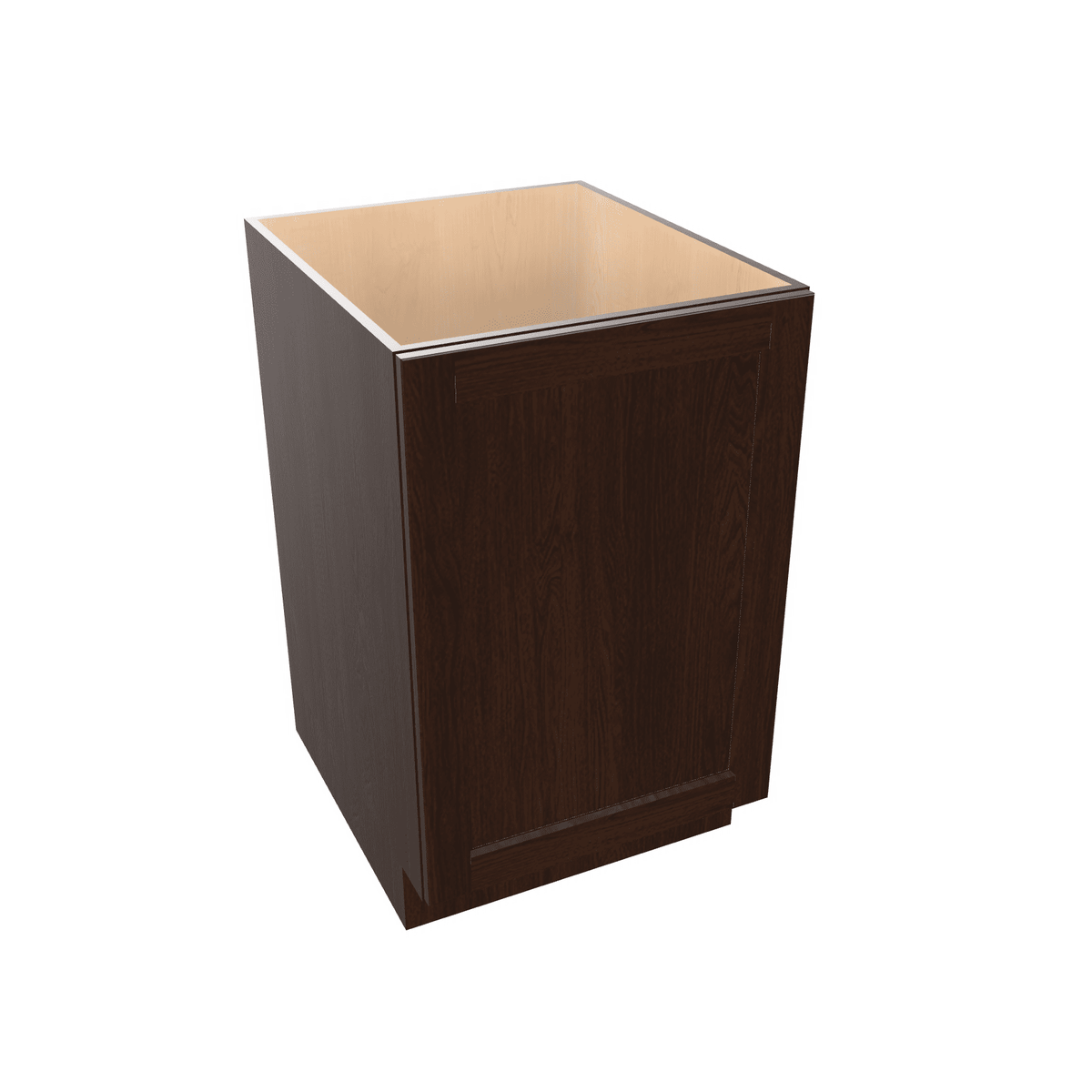 Espresso Assembled Base Cabinet 1 Door Full-Height