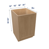 Harvest Assembled Base Cabinet 1 Door Full-Height