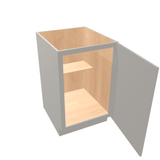 Misty-Grey Assembled Base Cabinet 1 Door Full-Height