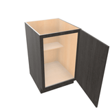 Smoky-Grey Assembled Base Cabinet 1 Door Full-Height