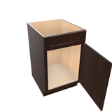 Espresso Assembled Base Cabinet Sink - 1 Door