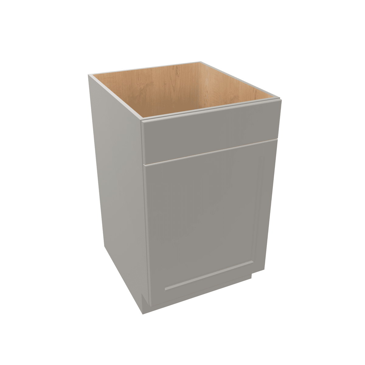 Misty-Grey Assembled Base Cabinet Sink - 1 Door