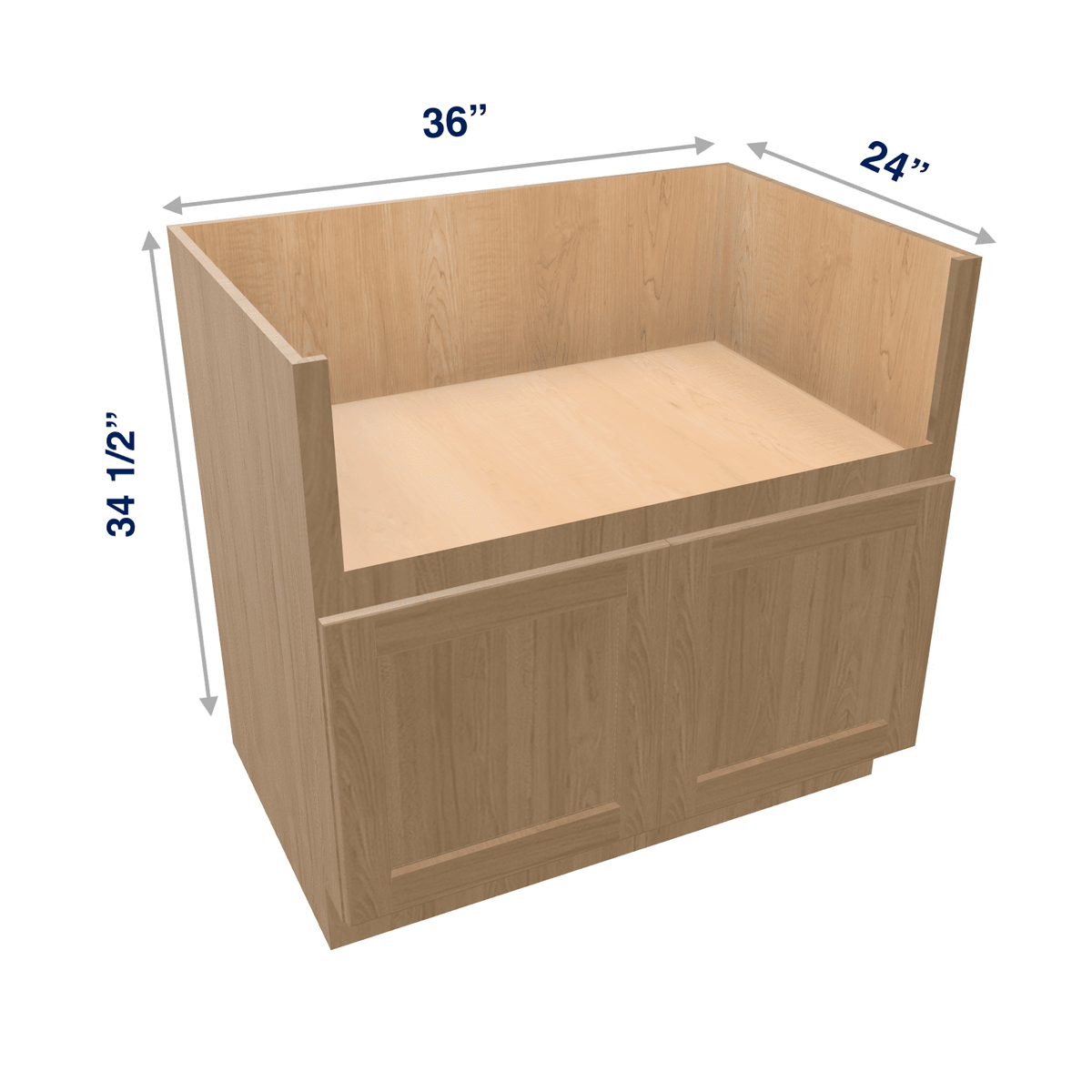 Harvest Assembled Base Cabinet Sink Base Farm Sink