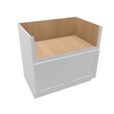 Luxor-White Assembled Base Cabinet Sink Base Farm Sink