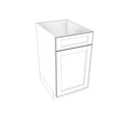 Smoky-Grey Assembled Base Cabinet Recycle Trash Can 1 Drawer Pullout 15" or 18" Wide