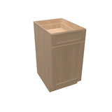 Harvest Assembled Base Cabinet Recycle Trash Can 1 Drawer Pullout 15" or 18" Wide