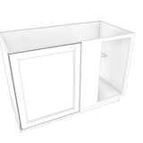 Smoky-Grey Assembled Base Cabinet Corner Blind Full Height