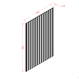 Haven-Ember: Panel Finished Veneer 42" X 96"