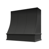 Shaker-Ivy: Hood CHA 3V Charlotte Sloped Classic Moulding Strapped Wood