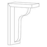 Devon-Walnut: Accessory Medium Corbel