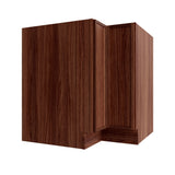 Devon Walnut Base Cabinet Corner Easy Reach with Optional Lazy Susan