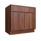 Devon Walnut Base Cabinet Sink