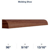 Devon-Walnut: Molding Shoe