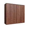 Devon Walnut Wall Cabinet 36" High 2 Door