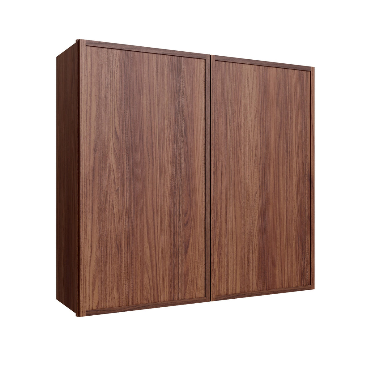 Devon Walnut Wall Cabinet 36" High 2 Door