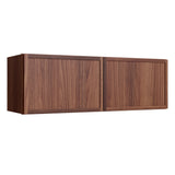 Devon Walnut Wall Cabinet Bridge