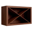 Devon Walnut Wall Cabinet Wine Rack 18" x 30"