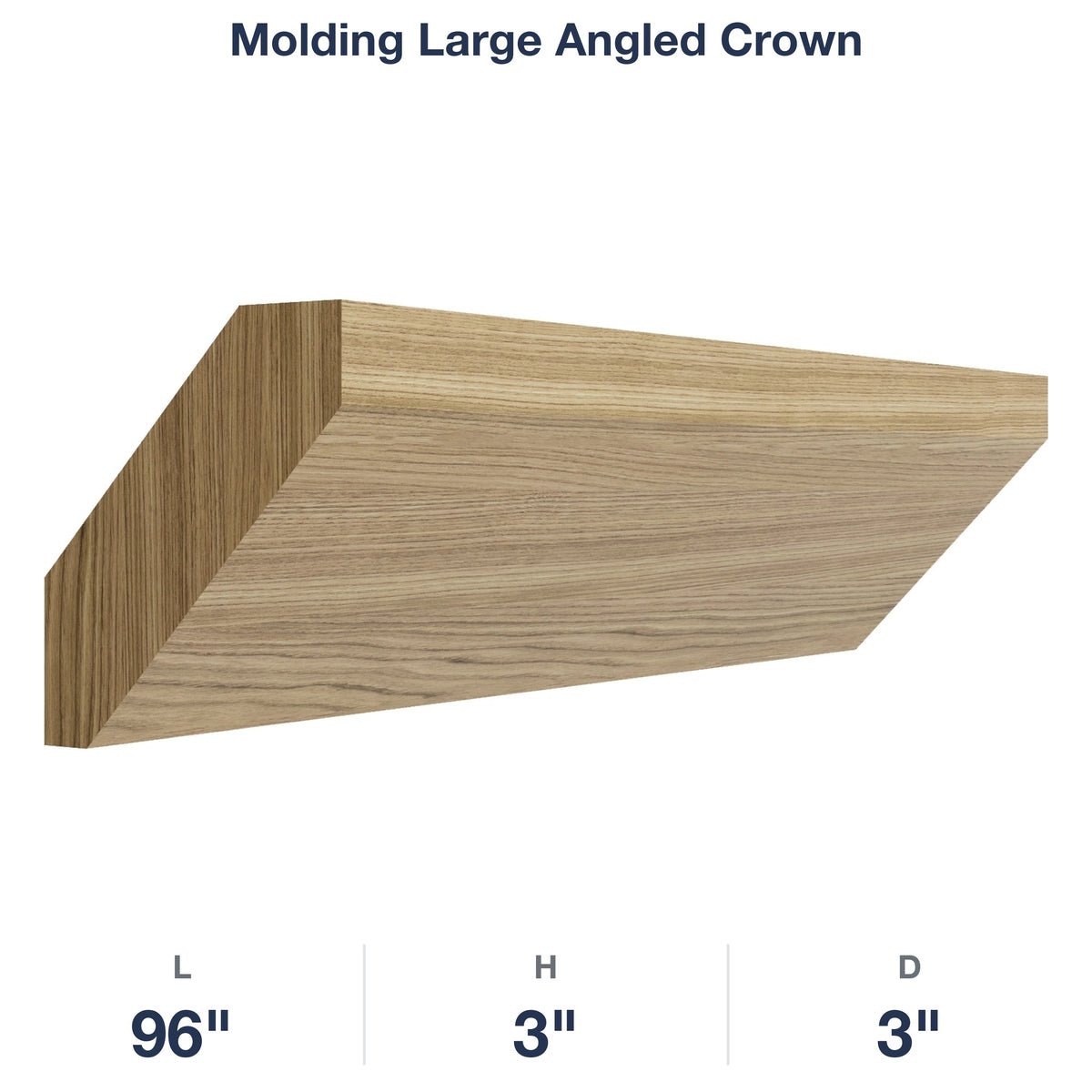 Devon-Oak: Molding Large Angled Crown