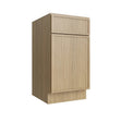 Devon Oak Vanity 1 Drawer 1 Door Base