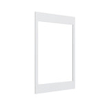 Devon White Panel Oven Cabinet Overlay