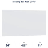 Devon-White: Molding Toe Kick Cover