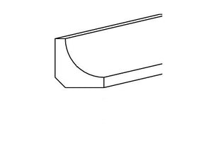 Smoky-Grey: Molding Inside Corner