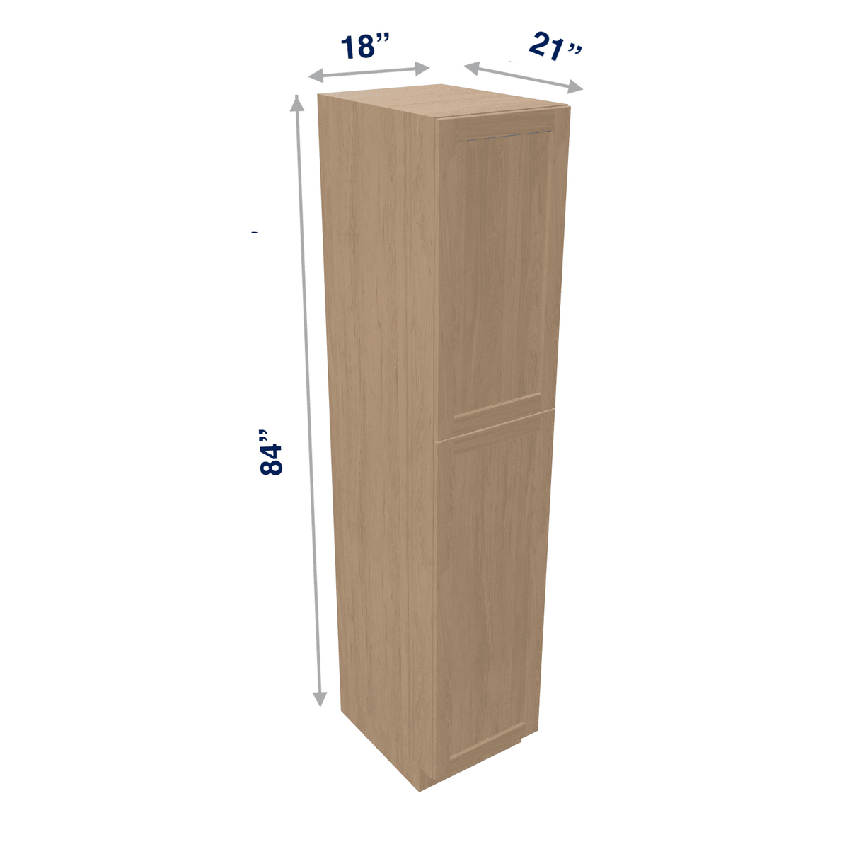 Harvest Tall Cabinet Linen Closet Vanity 21" Depth