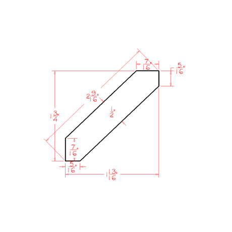 Molding Angled Crown