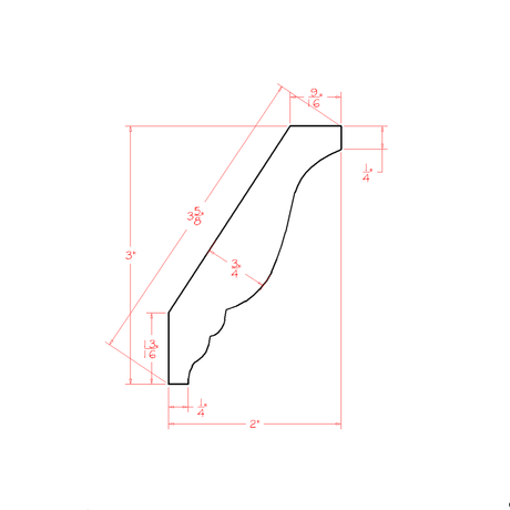 Molding Decorative Crown