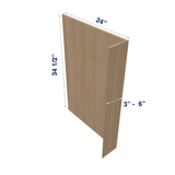 Harvest: Panel Dishwasher Return 3/4", 3" or 6" wide