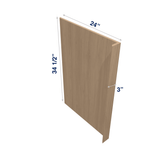 Harvest: Panel Dishwasher Return 3/4", 3" or 6" wide