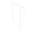 Smoky-Grey: Panel Dishwasher Return 3/4", 3" or 6" wide