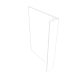 Smoky-Grey: Panel Dishwasher Return 3/4", 3" or 6" wide