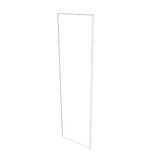 Smoky-Grey: Panel Refrigerator Return 3/4" - 3" Wide