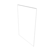 Smoky-Grey: Panel Skin 1/4" Finished - Wall Base Tall Vanity or Full Sheet